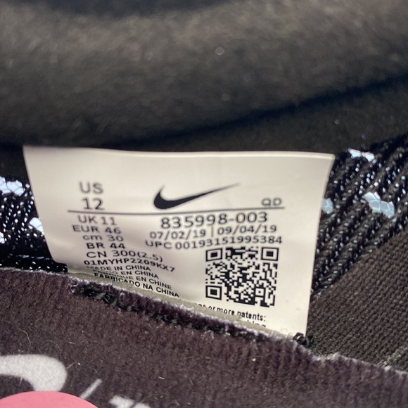 Nike Zoom Victory Elite Track Spikes 835998-003 Mens Size 12 - Picture 9 of 9